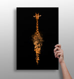 Giraffe Aluminum Print.