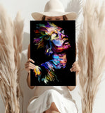 Woman Aluminum Print.