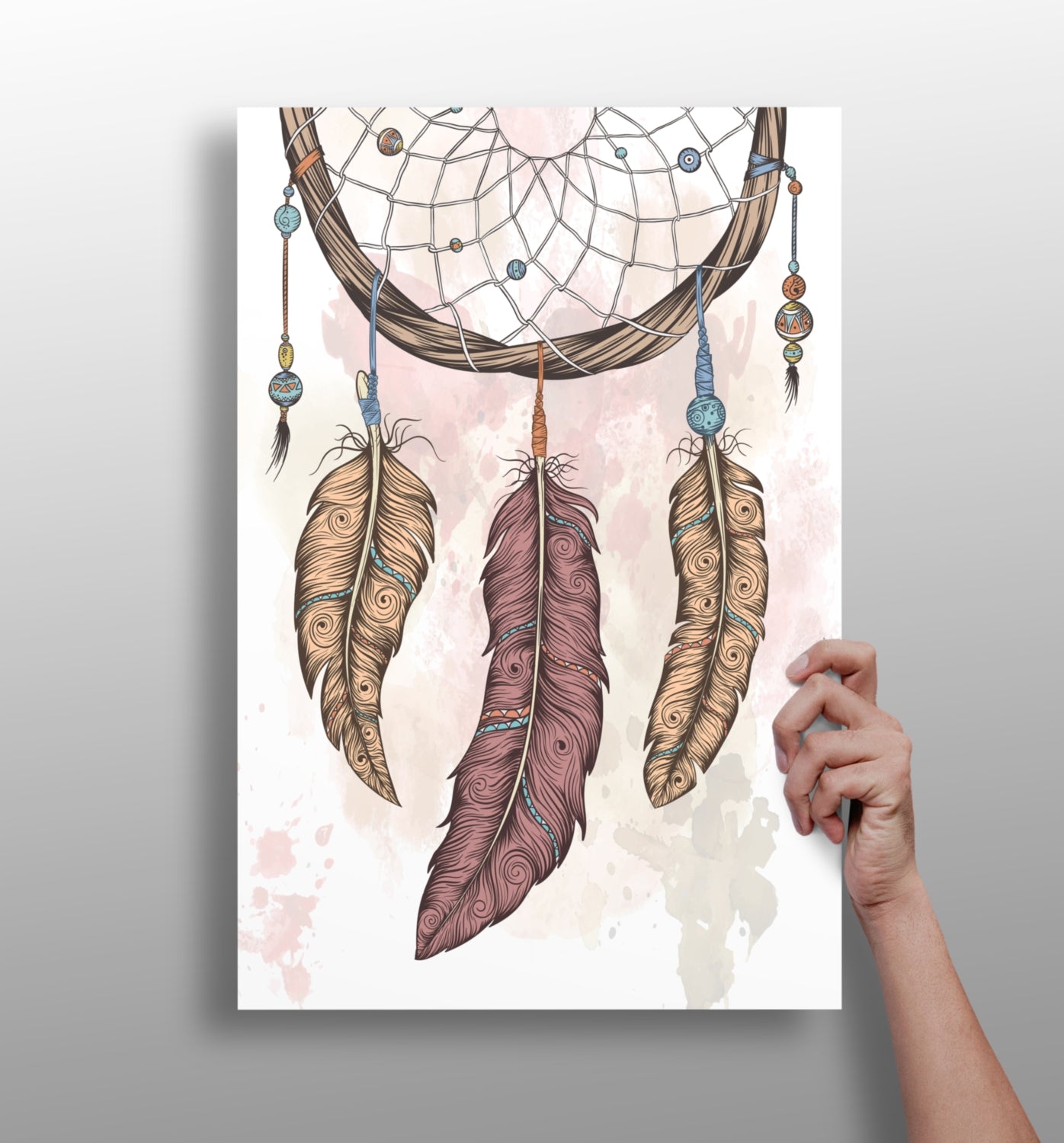 Dreamcatcher Aluminum Print.