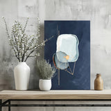 Line Art Shapes V1 Aluminum Print.