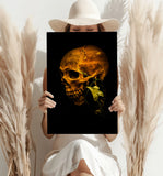 Skull Aluminum Print.