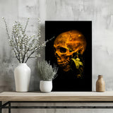 Skull Aluminum Print.