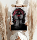 Woman Aluminum Print.