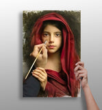 Self Portrait Aluminum Print.