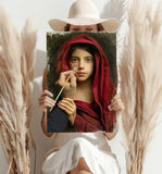 Self Portrait Aluminum Print.