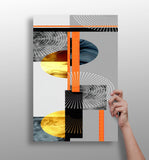 Modern Art Aluminum Print.