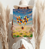 Balloons Aluminum Print.