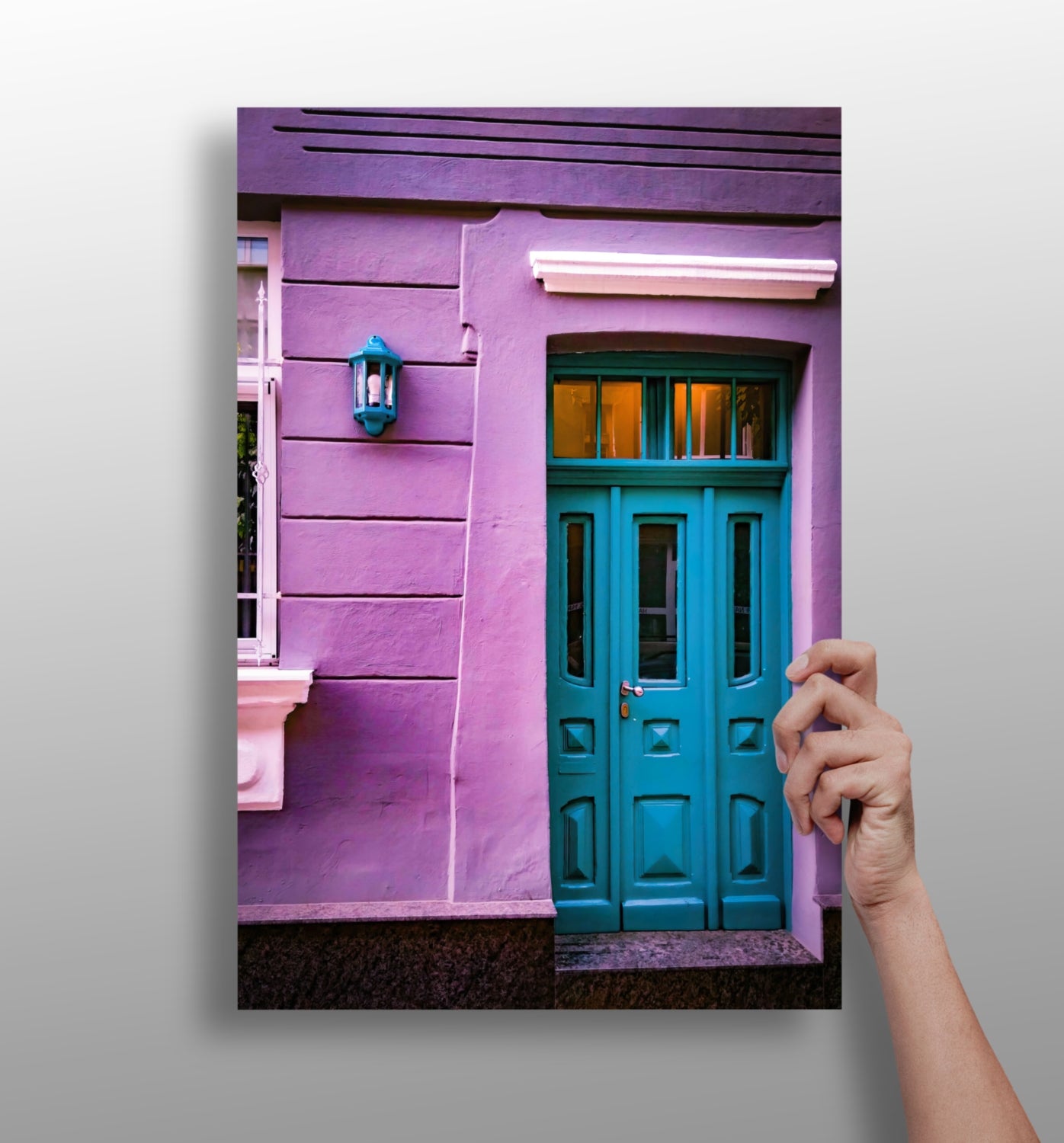 Door Aluminum Print.