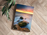 Sunset Lake View Aluminum Print.