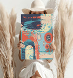 Modern Art Aluminum Print.