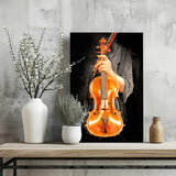 Violine Aluminum Print.