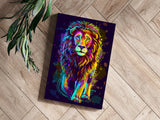 Lion Aluminum Print.
