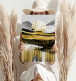 Abstract Valley Aluminum Print.