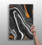 Abstract Marble Pattern V2 Aluminum Print.