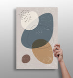 Line Art Modern Shape V4 Aluminum Print.