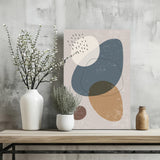 Line Art Modern Shape V4 Aluminum Print.