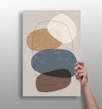 Line Art Modern Shape V5 Aluminum Print.