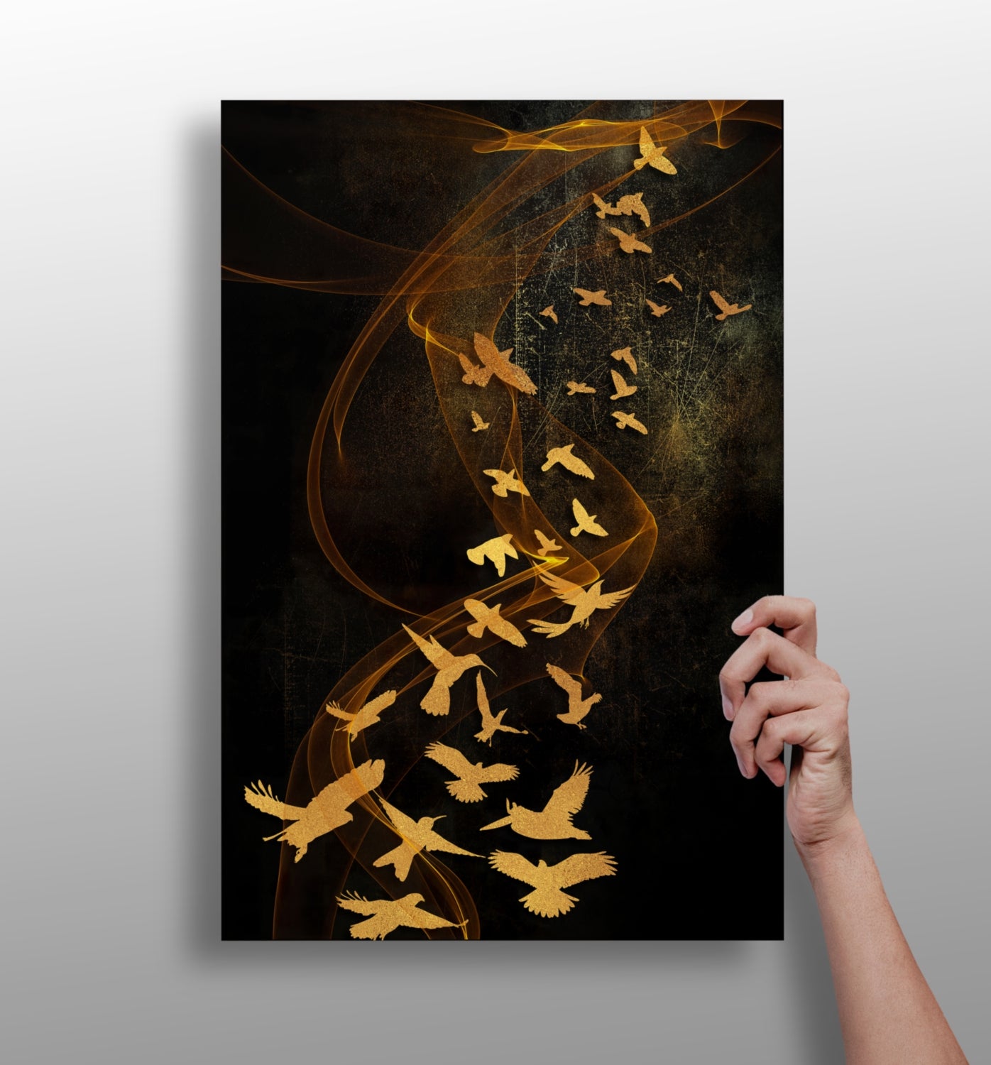 Birds Aluminum Print.