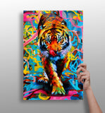 Tiger Aluminum Print.