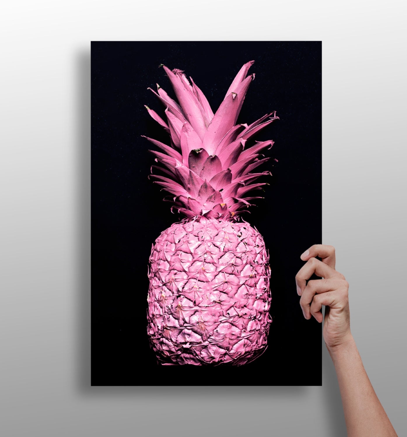 Pineapple Aluminum Print.
