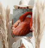 Flamingo Aluminum Print.