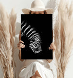 Zebra Aluminum Print.