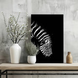 Zebra Aluminum Print.