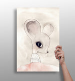 Mice Aluminum Print.
