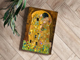 Gustave Klimt Kiss Aluminum Print.