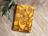 Gustave Klimt Style Aluminum Print.