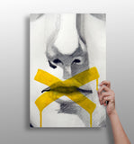 Hush Aluminum Print.