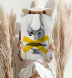 Hush Aluminum Print.