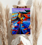 Kayaks Aluminum Print.