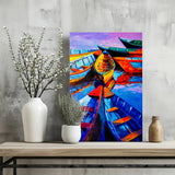 Kayaks Aluminum Print.