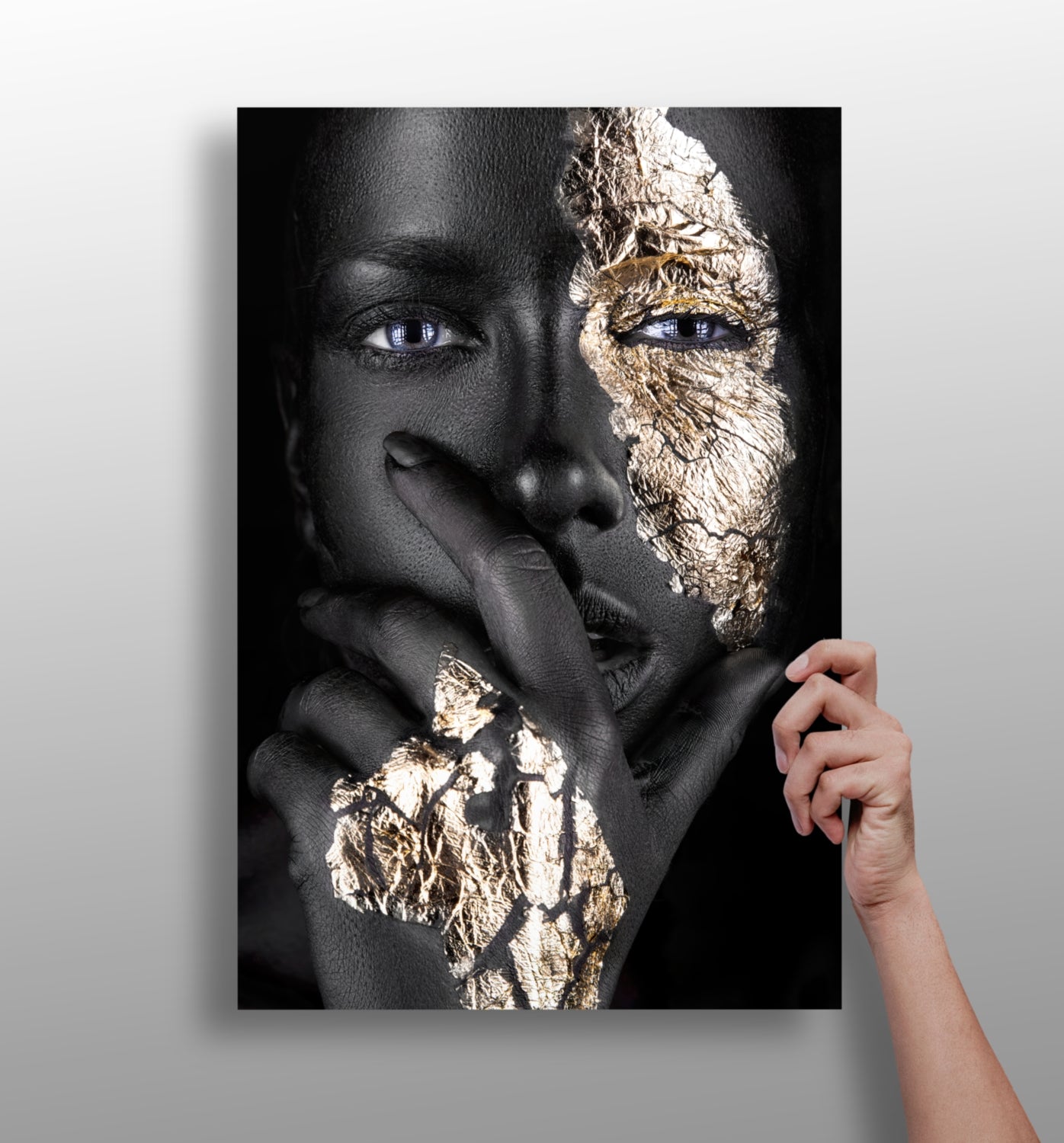 Woman in Fashion Aluminum Print.