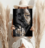 Woman in Fashion Aluminum Print.