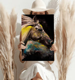 Horse Aluminum Print.