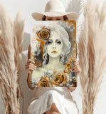 Woman Portrait Aluminum Print.