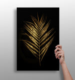 Golden Leaf Aluminum Print.