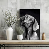 Cute Dog Aluminum Print.
