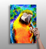 Parrot Aluminum Print.