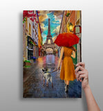 Eiffel Tower Aluminum Print.