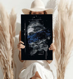 Poseidon Blue Aluminum Print.