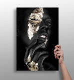 Woman in Fashion Aluminum Print.