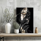 Woman in Fashion Aluminum Print.