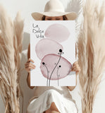 La Dolce Vita Aluminum Print.