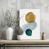 Modern Art Shape V2 Aluminum Print.