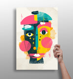 Contemporary Art V1 Aluminum Print.