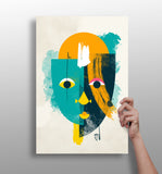 Contemporary Art V3 Aluminum Print.
