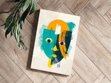 Contemporary Art V3 Aluminum Print.